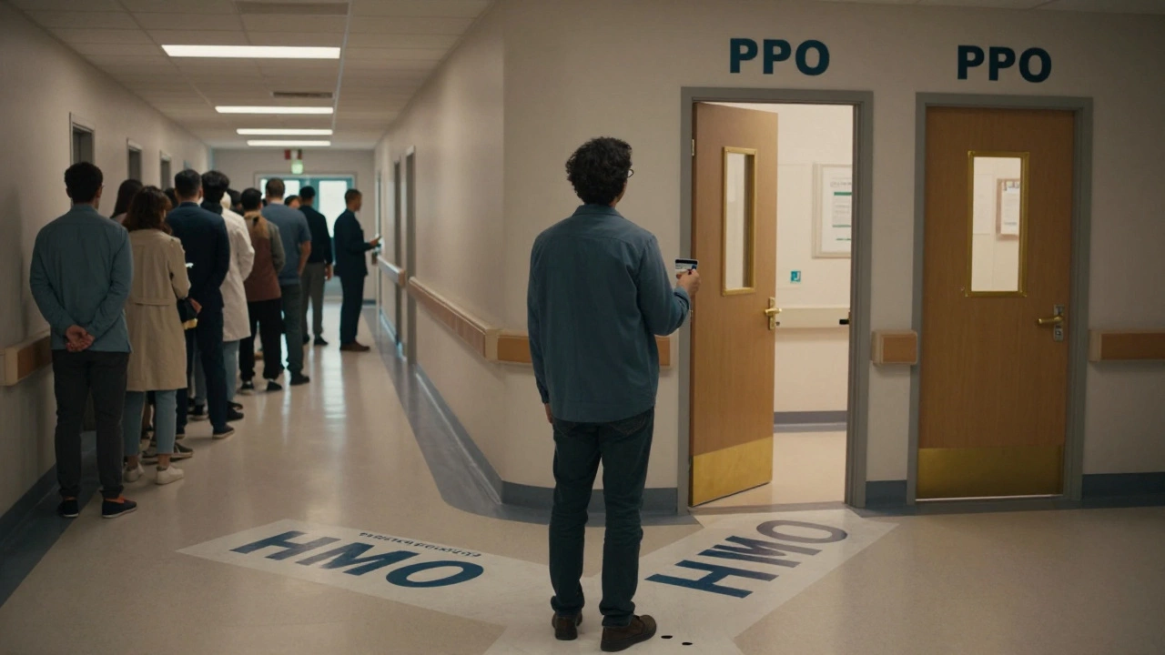Patient choosing between PCP gatekeeper and direct specialist access